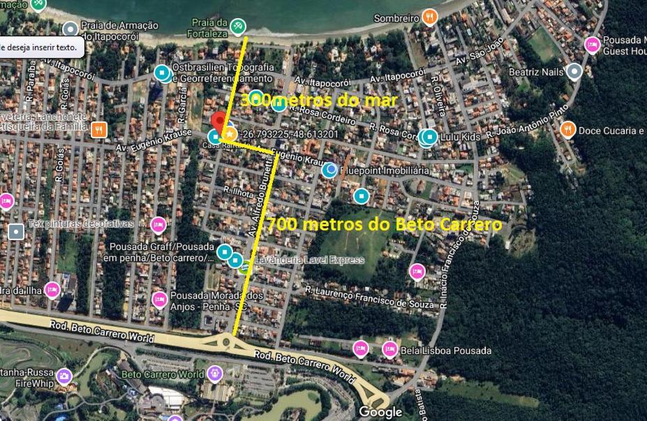 Pousada Rota Mar Пеня Екстериор снимка